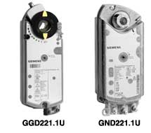 Fire and Smoke Damper Actuators GND, GGD Series